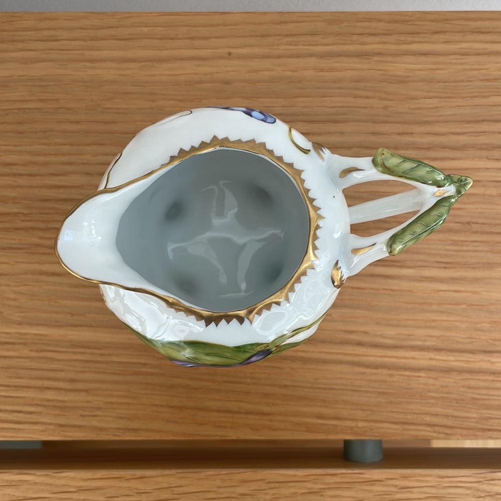 NWOT Anna Weatherley Rare Butterfly and Flower Handpainted 3 Piece Tea Set - Picture 8 of 17